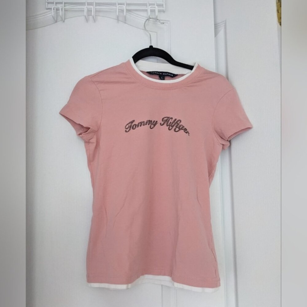 [TOMMY HILFIGER] Layered t-shirt